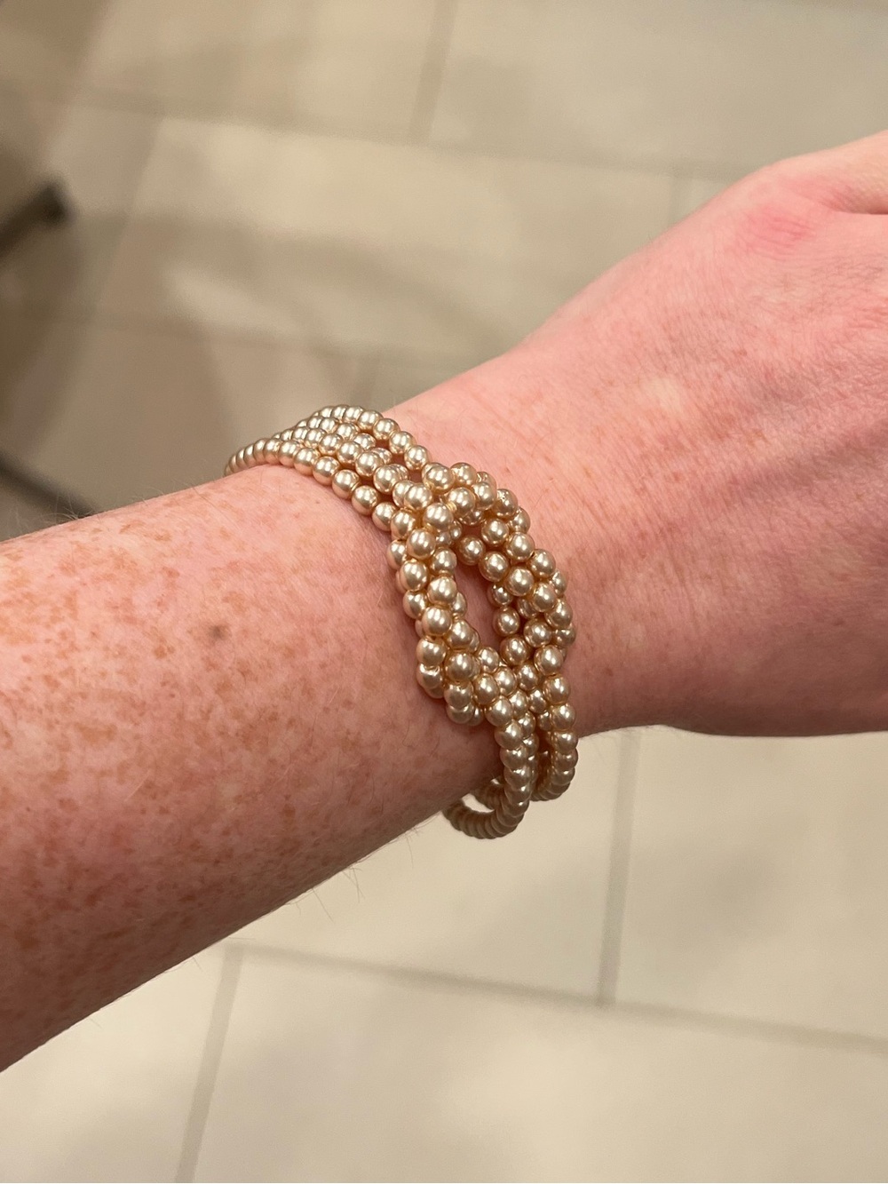 KJP Pearl Knot Bracelet